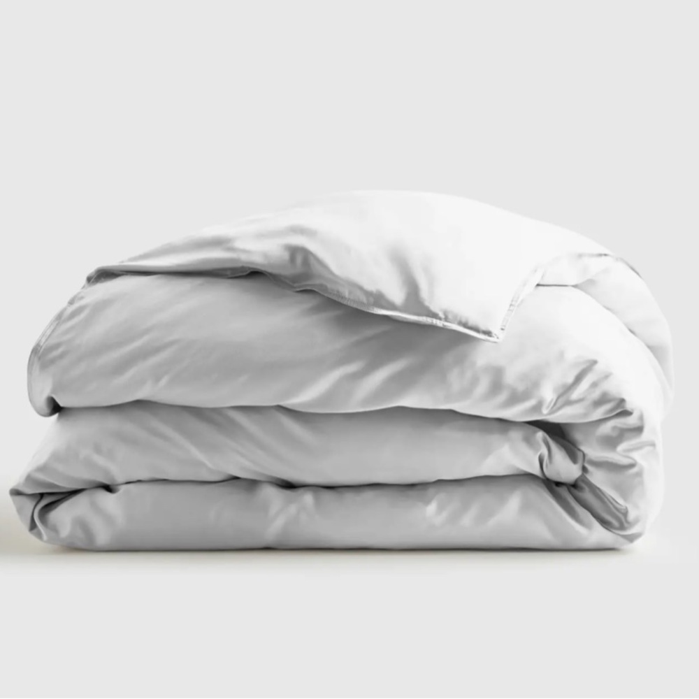 NWOT Quince Bamboo Duvet Cover Queen (Gray)